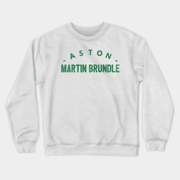 Aston Martin Brundle Crewneck Sweatshirt by Worldengine